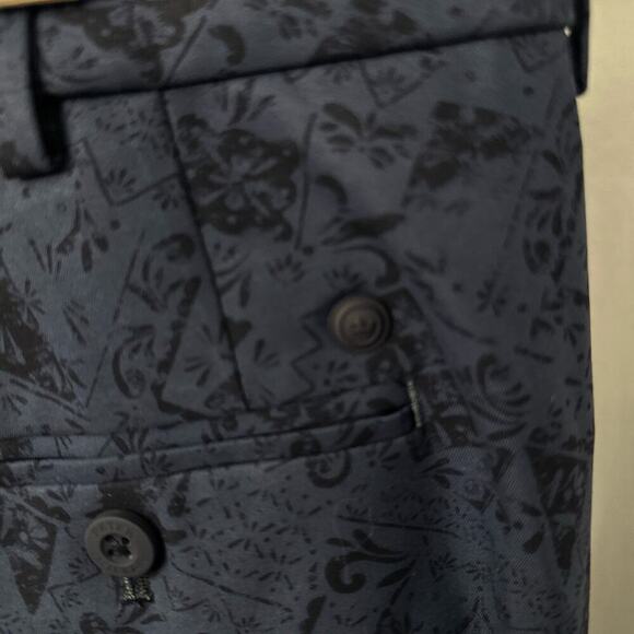 Peter Millar Golf Crown Crafted Performance Trouser Pant 38 x 32 Navy Blue - Picture 10 of 11